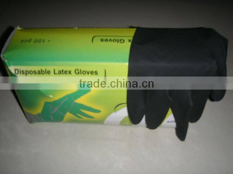 Disposable Powder Free Latex Textured Tattoo Gloves