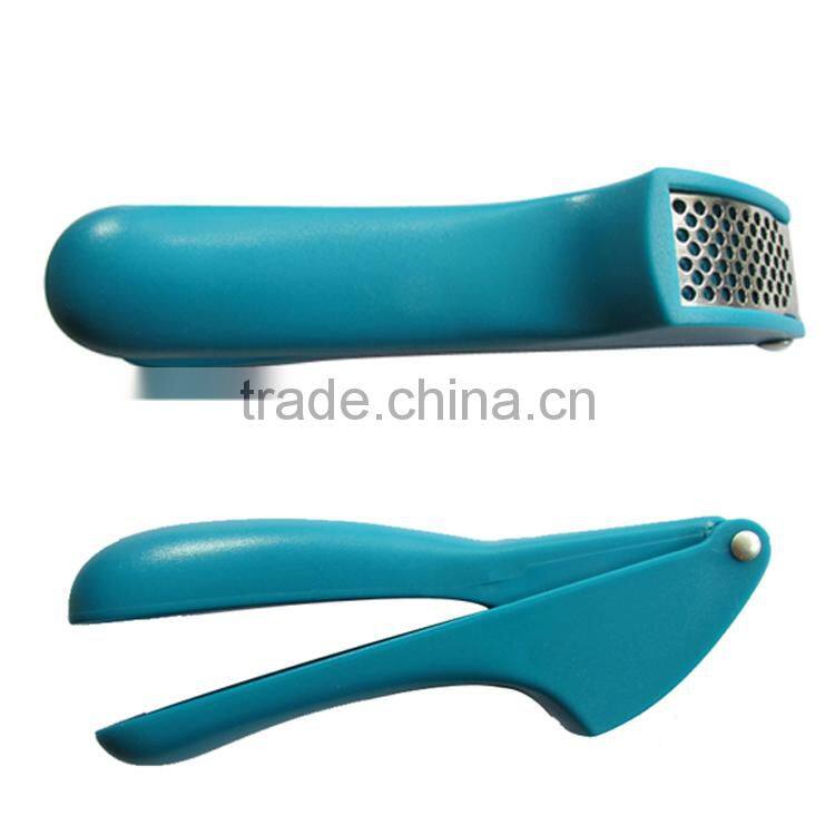 ZY-F1488 2016 new kitchen gadgets stainless steel garlic press as seen on tv