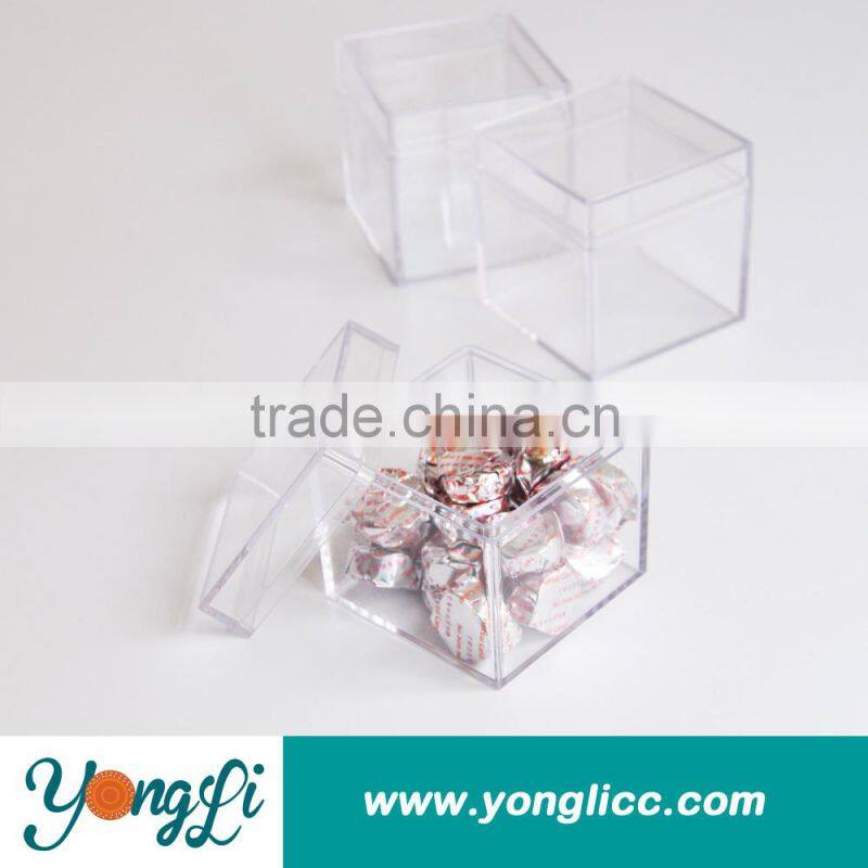 Food Packaging Clear Acrylic Candy Box