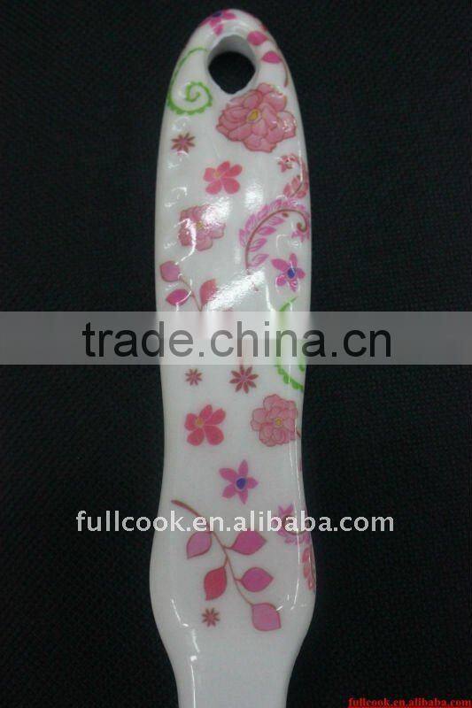 Melamine kitchen untensil series w/flower printing