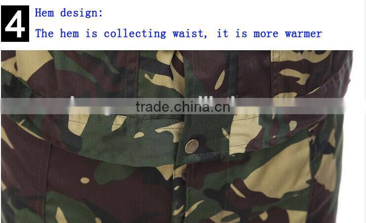 High quality camouflage training uniform, army combat uniform