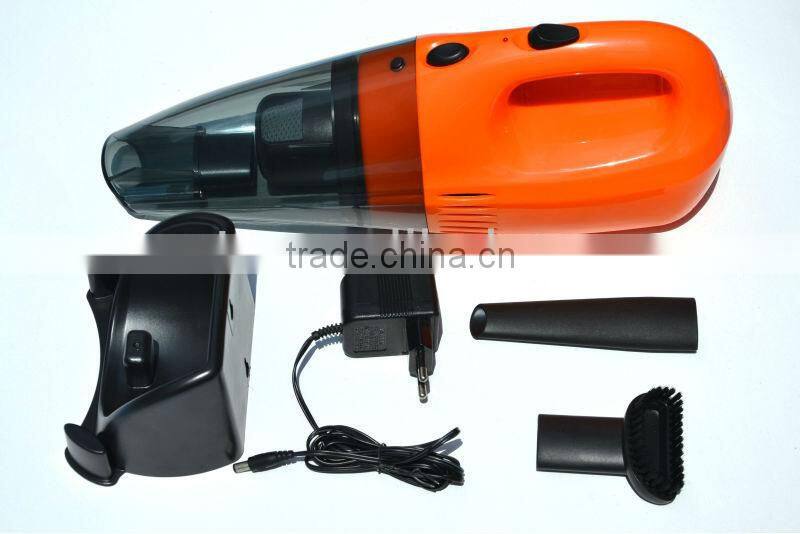 Wet&Dry handheld vacuum cleaner suits for car and home, Ni-Cd Cells or Ni-Mh Cells Hi-powered
