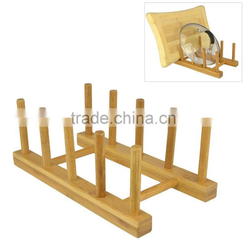 Eco Friendly Bamboo Wood Dish Drying Rack