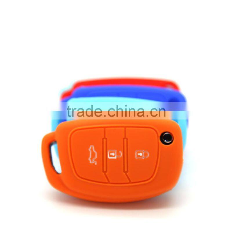 Popular China manufacturer cheap silicone car key protector for Hyundai