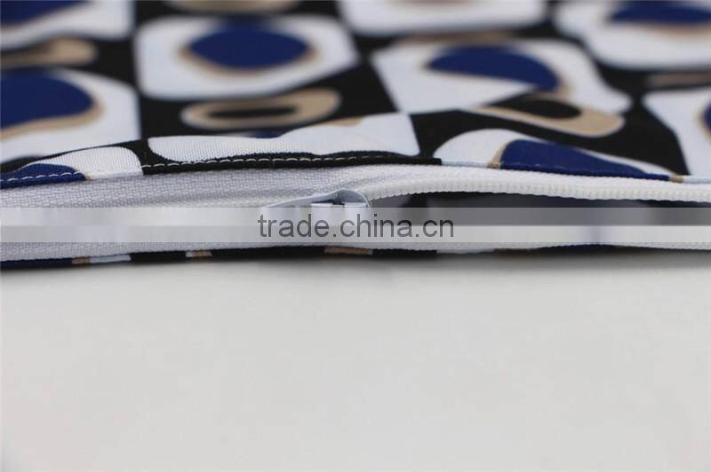 Free Sample Two pockets Printed Patterns Cloth Diaper Wetbag for baby Snap Handle Mummy Bag