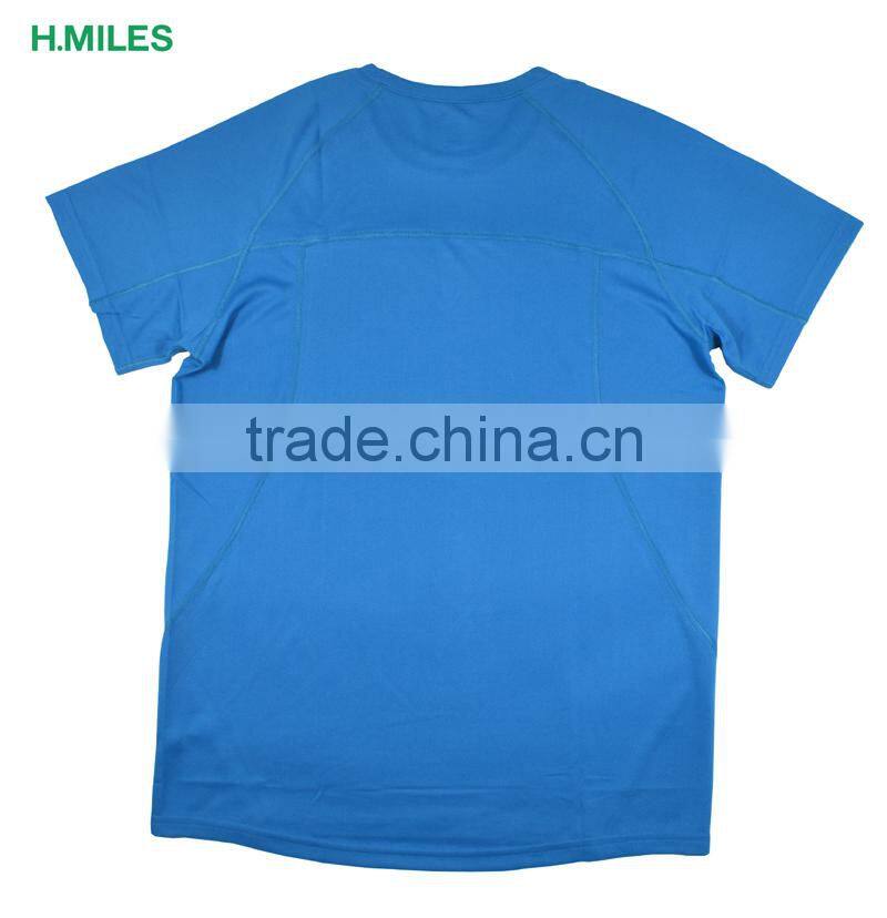 China manufacturing custom oversized round neck promotional t shirt with wholesale price