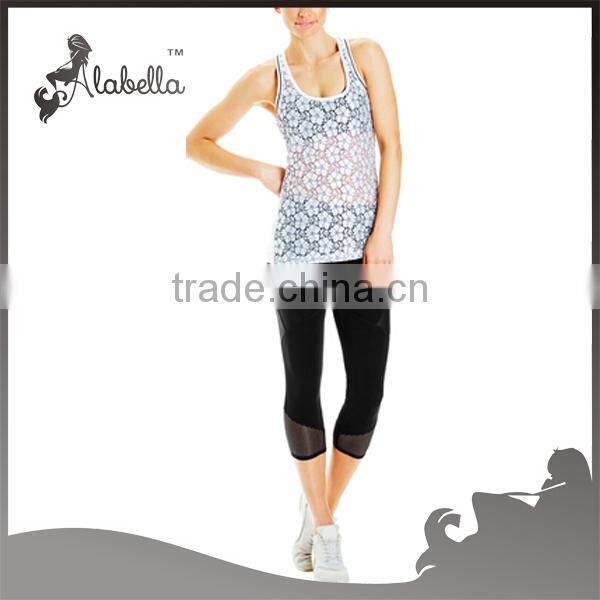 New items 2016 lace racerback tank top