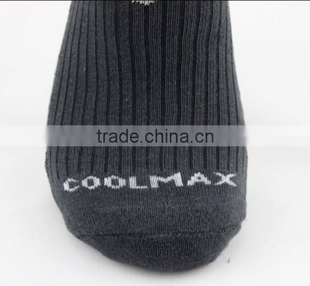 2014 new product super comfortable outdoor sport coolmax cotton running socks men socks women