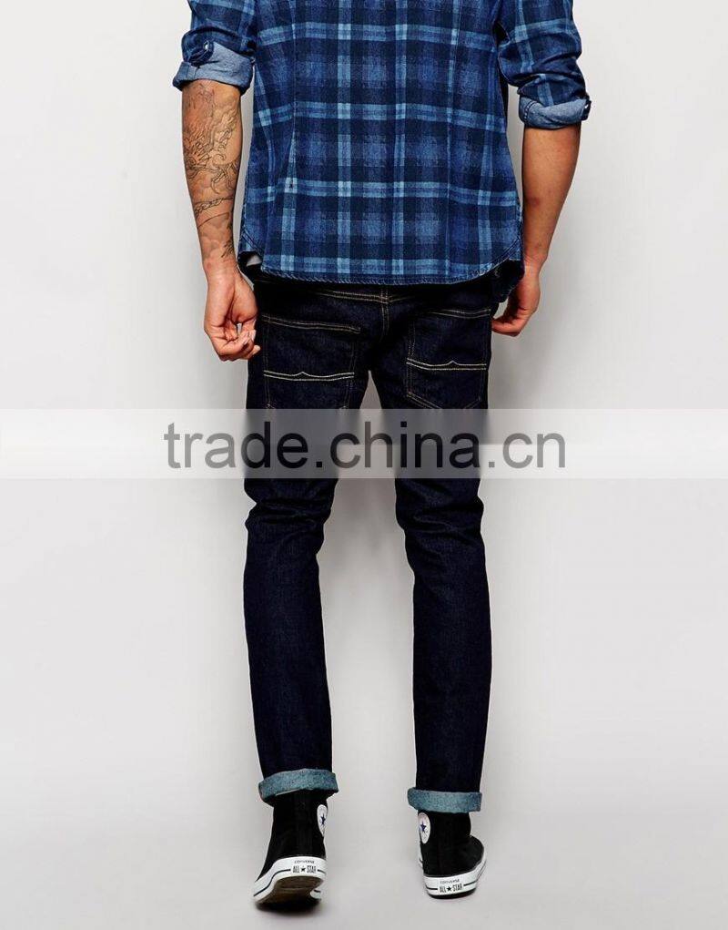 OEM factory bulk high quality jeans men 2016