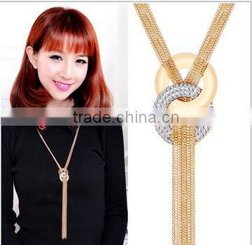 2016 high quality fashion snake pendant necklace 18k gold color unique snake necklace