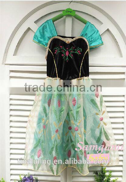 girls latest designer dress kids costume Cosplay dress girls wedding dress child evening dresses