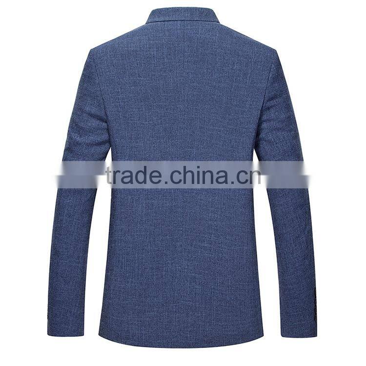 Wholesale Men Fashion Business Suit Jacket Blazer With Interior Pocket