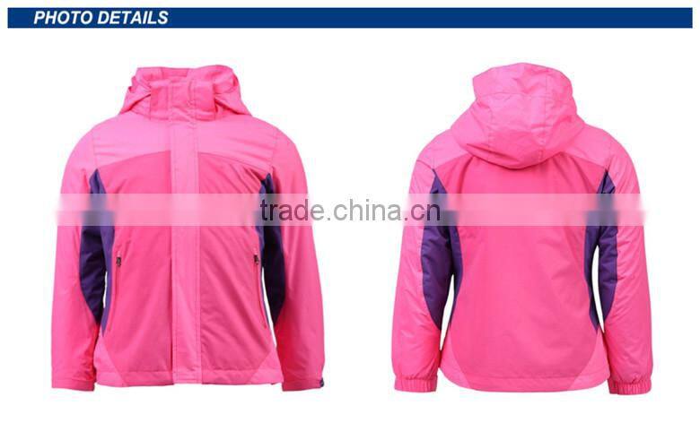 Waterproof children clothing outdoor wear ski clothing