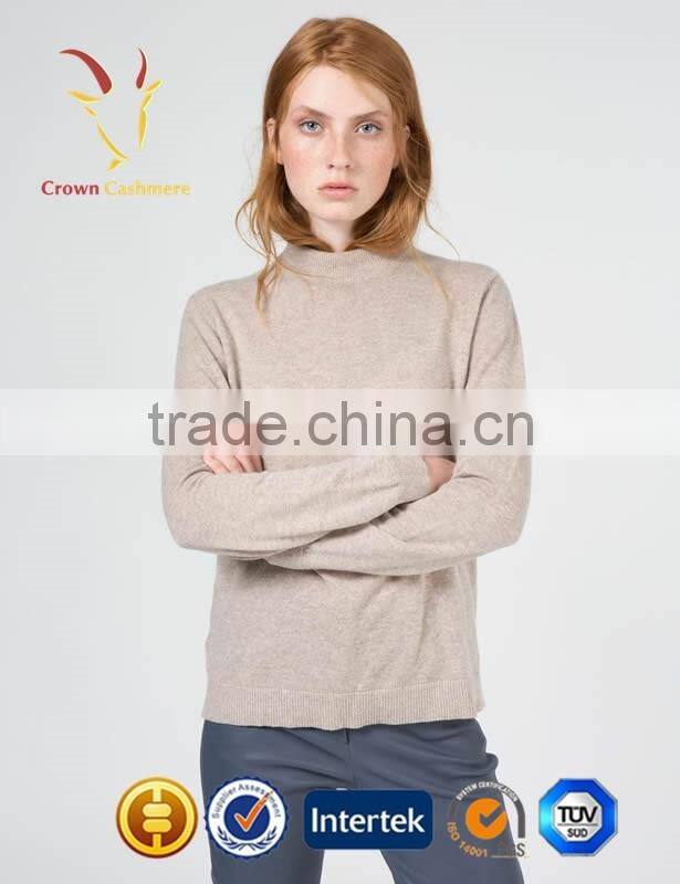 Women Custom Design Merino Cashmere Sweater