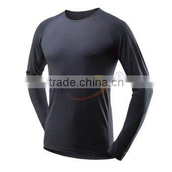 Wholesale merino wool short sleeve man t-shirt