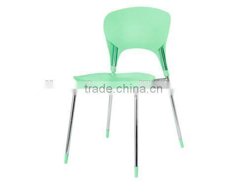 2014 hot sale modern stacking plastic chair,dining chair