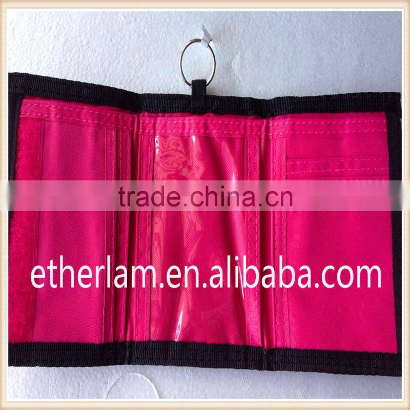 Custom cartoon design personalized kids wallet XWL0005-1