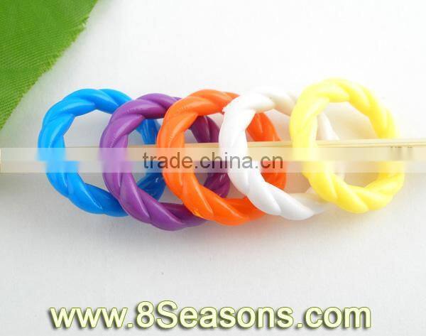 10Pcs Acrylic Knitting Stitch Markers 14 mm
