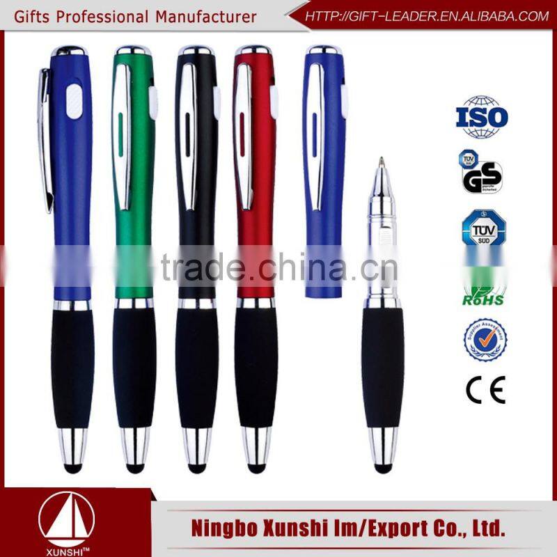 Custom stylus plastic ball pen new products 2016