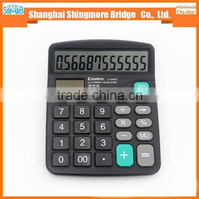 cheap wholesale good quality 12 digital calculator for office
