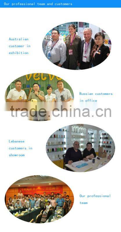 Good quality customize polyester glow in the dark thread