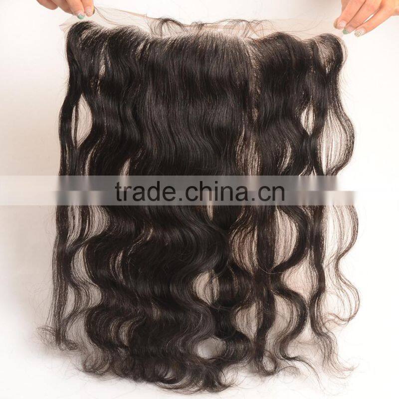 100% natural indian human hair price list cheap lace front closure