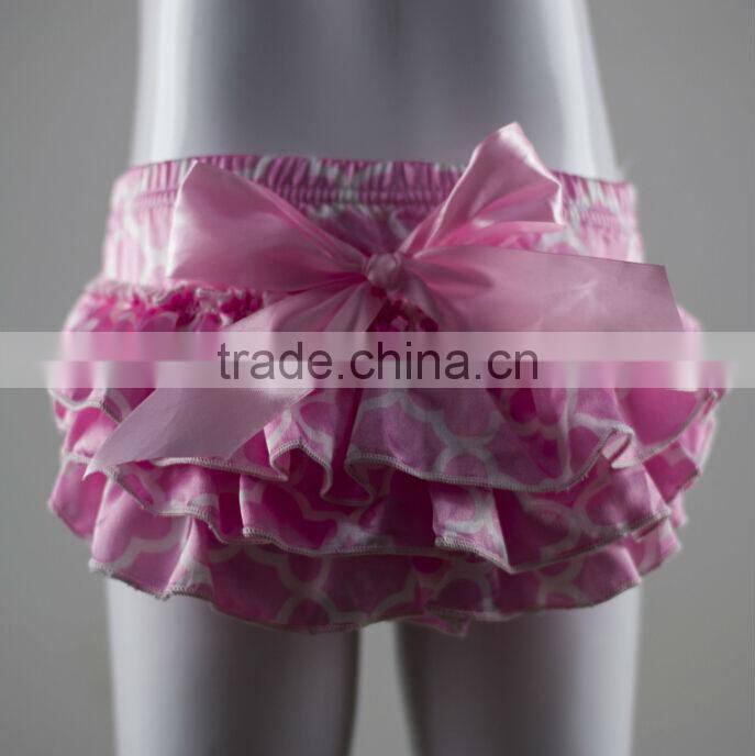 wholesale Baby Boys Girls Satin Ruffle PP Shorts Pants Baby Kids Leopard Bowknot Bloomers Skirt Dress 26 Colors