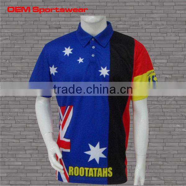 New design bowling sport polo t shirts