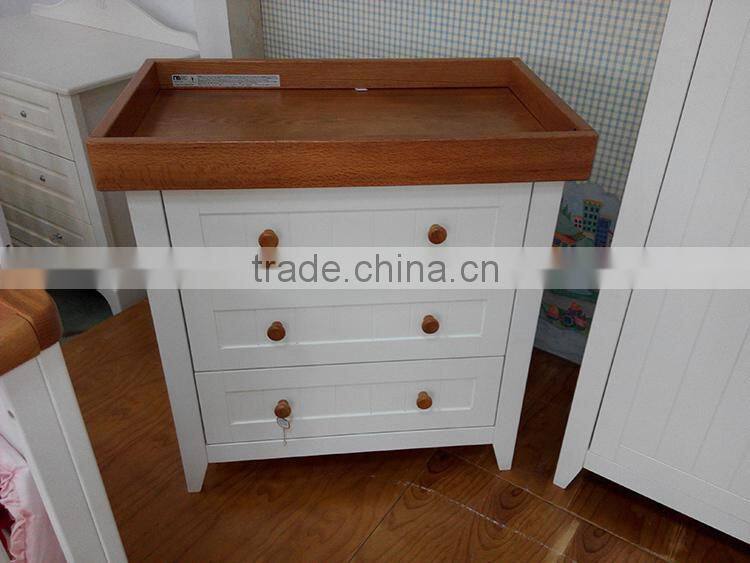 Factory Supply 3 drawer file storage cabinet, chest of drawers design, oak small wooden drawers