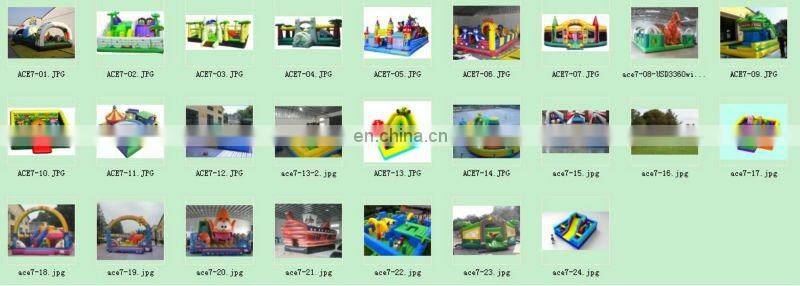 New Designed Jungle Theme Inflatable Playground