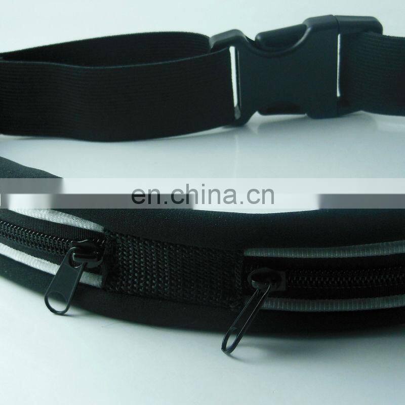 Safety led flashing elastic waistband led light belt sports led belt