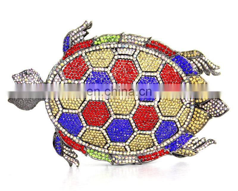 turtle stoneslatest ladies party clutch purse wedding purses