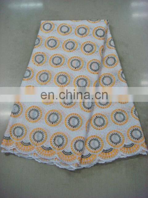 high quality swiss cotton voile lace(D173-10)