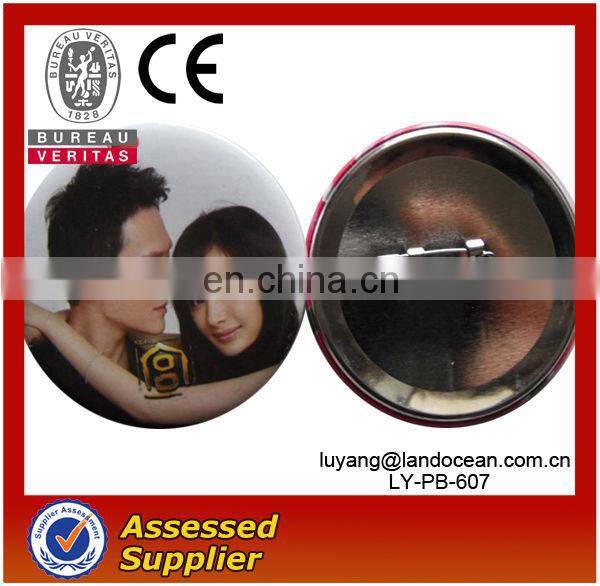 Metal Pin Badge Making Custom Logo