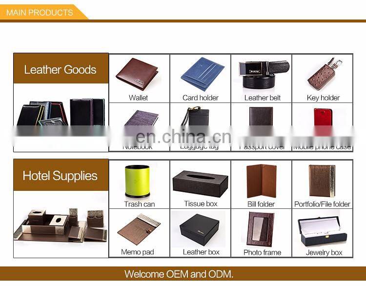 Excellent Handcraft US Popular RFID Quilted custom Leather passport holder