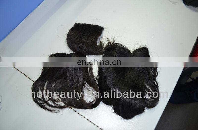Virgin Remy Hairpiece Fringe Hair Bangs