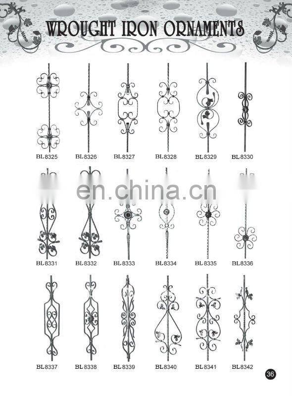 fence iron flowers craft