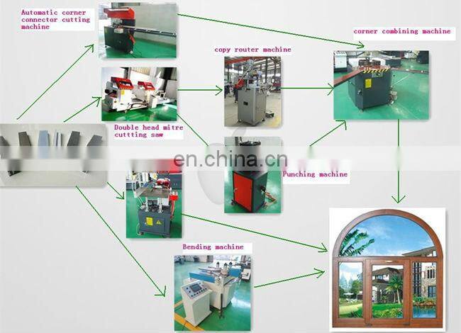 Digital display precise saws aluminium extrusion cutting machine