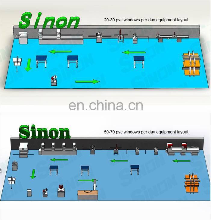 portable upvc corner welding machine two three four heads windows pvc machine price