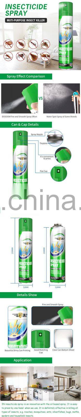High Effective Aerosol Insecticide Spray, Hot-selling Household Insecticide, High Quality Mosquito Killer Spray