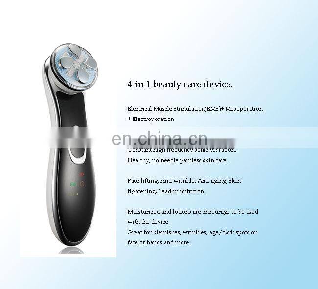 Natural skin care machine 5 in 1 multiple beauty instrument electric face lifting home beauty equipment