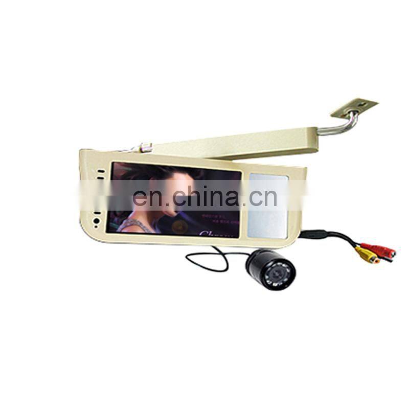 2016 New Hot Selling High Quality 7" Sun visor DVD player