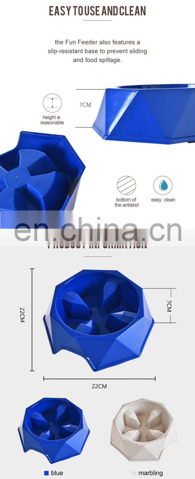 Wholesale 2020 Professional Oem Wholesale Melamine Slow Food Pet Bowl