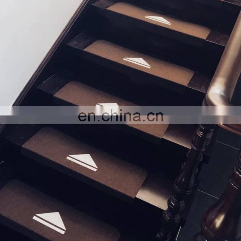 Wholesale Eco-friendly Printed Non-slip Felt Stairs Mat for homefloor