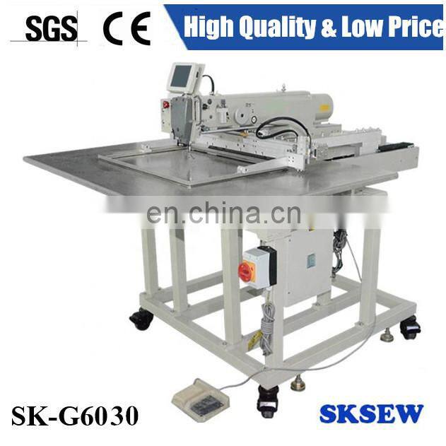 6030 6040 industrial computer controlled pattern design sewing machine