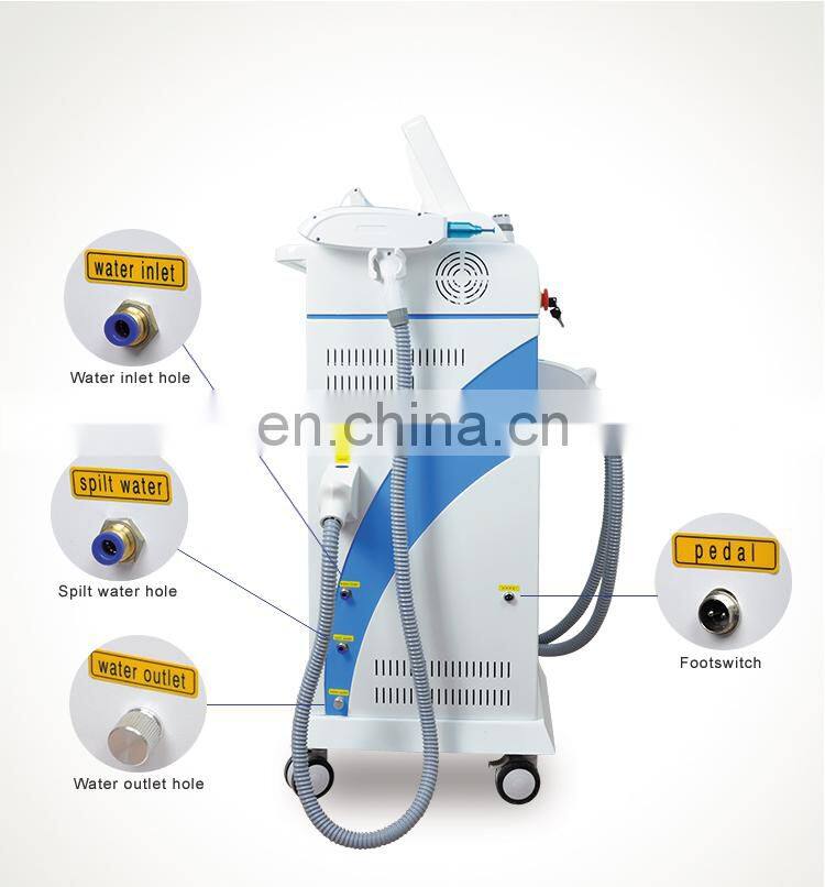 Newest model shr opt e-light ipl hair removal machine pain free opt SHR laser rf