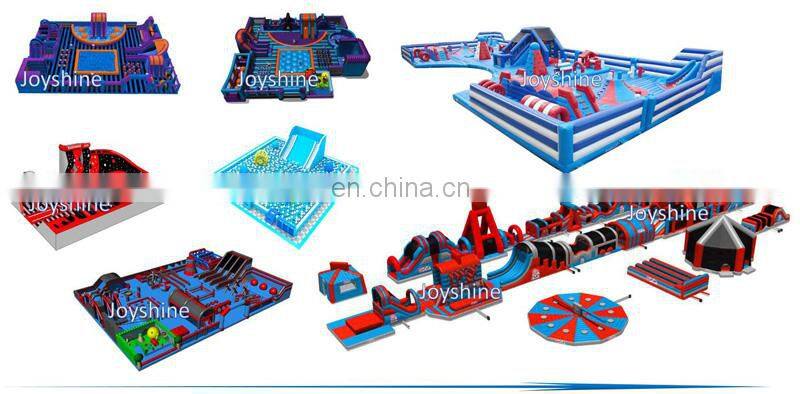 Inflatable Indoor Theme Park Obstacle Slide Castle Bouncer Combo Equipment Giant Fun City Amusement Parks Kids and Adults
