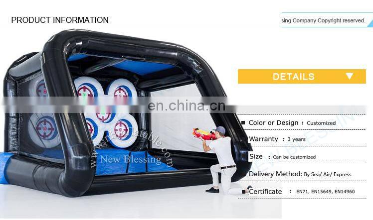 Inflatable Football Interactive Game Inflatable Shooting, Inflatable Combi Sport Arena with IPS System