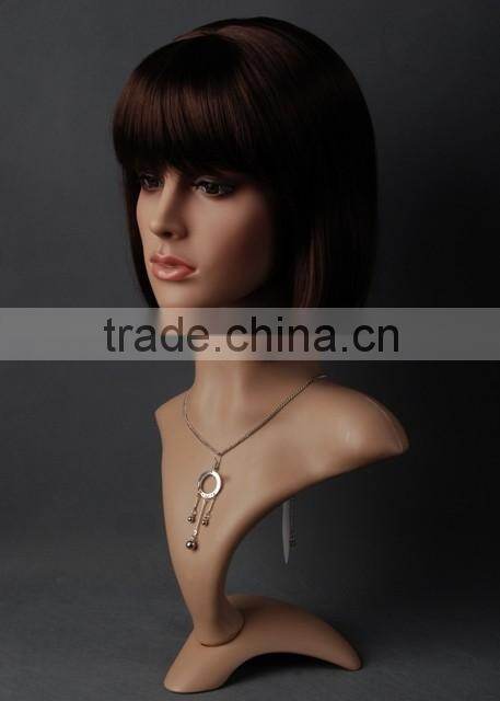 Plastic head Female Head Mannequin Realistic head Cheap Model H1052