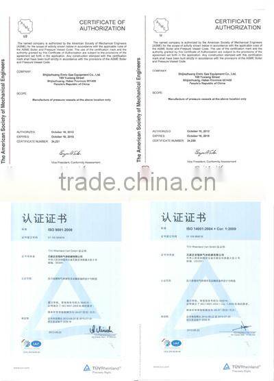 YK high safety factor CNG 8 tubes cng trailer truck